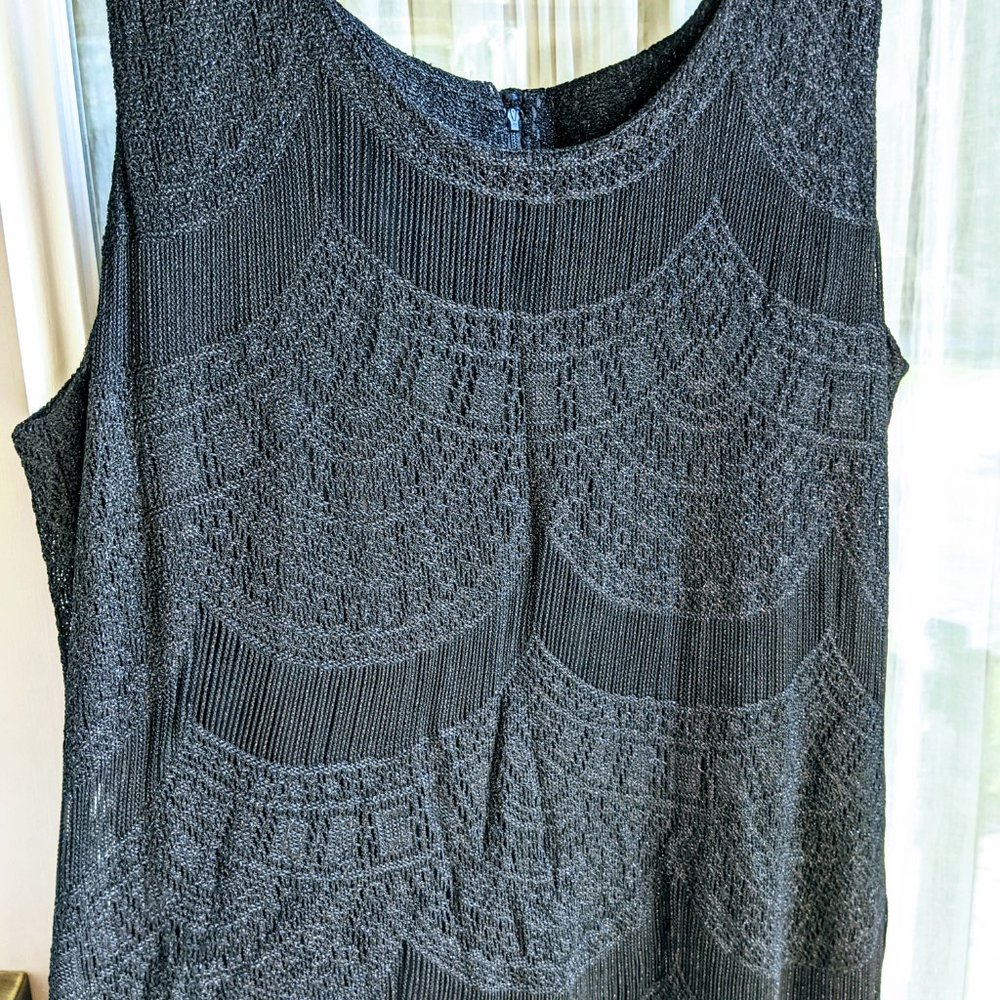 Vintage Damianou Fringed  Dress and Jacket